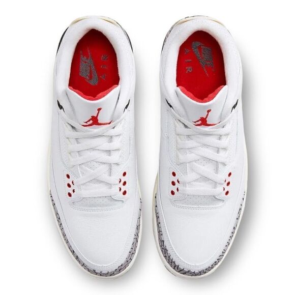 Nike Air Jordan 3 Retro White Cement Reimagined DN3707-100 Mens size 4 New - Picture 4 of 11